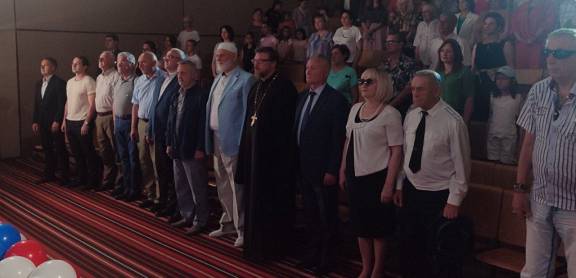 РО РВИО в РСО-Алания приняло участие в Фестивале ко Дню России.