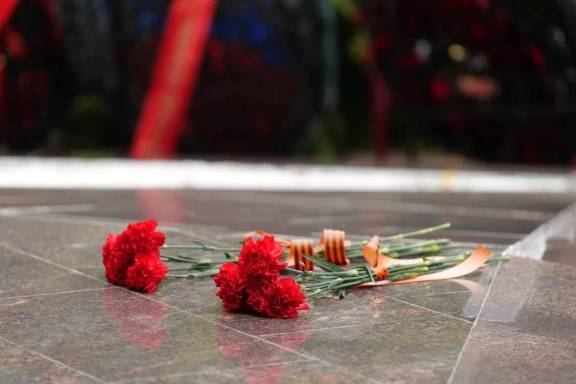 Члены реготделения РВИО почтили память погибших в годы Великой Отечественной войны