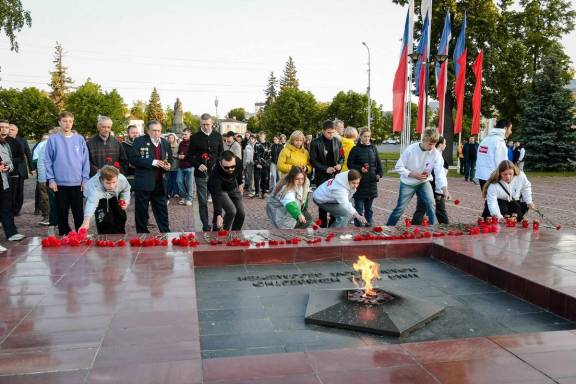 Члены регионального отделения РВИО приняли участие в памятных церемониях, приуроченных к Дню памяти и скорби