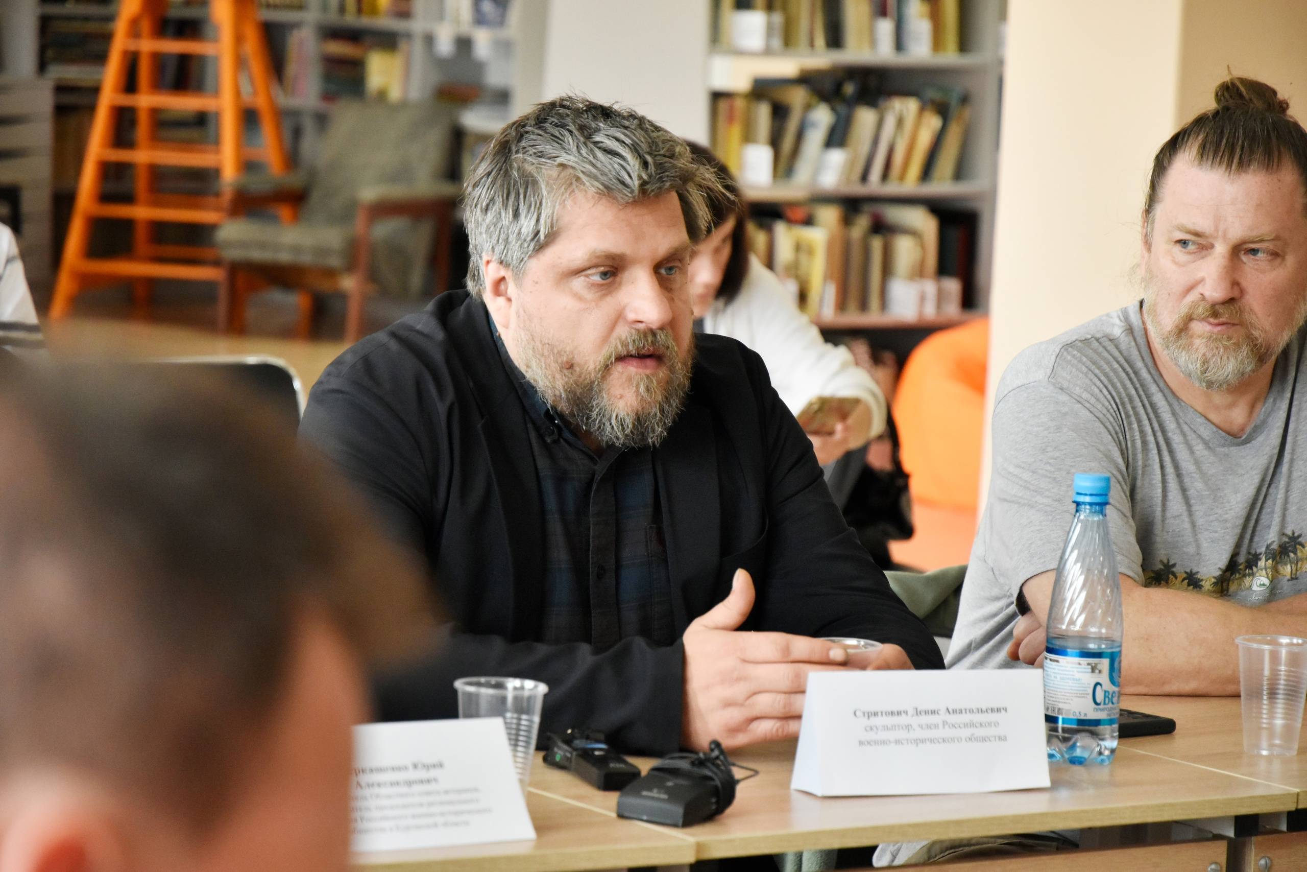 В Кургане прошла встреча с московским архитектором, скульптором Денисом Стритовичем