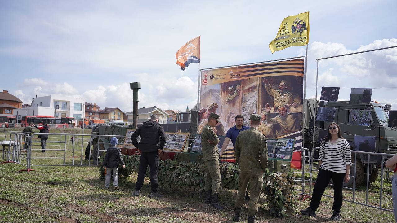«Бой накануне Победы»: РВИО Татарстана — участник городской реконструкции в Чебаксе