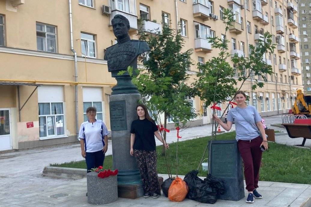 В Москве высадили деревья в память о Маршале Василевском