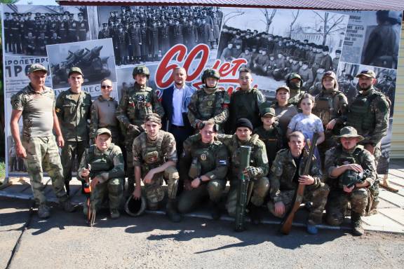 106 учебный центр имени маршала артиллерии В.И. Казакова отметил 60-летие со дня образования