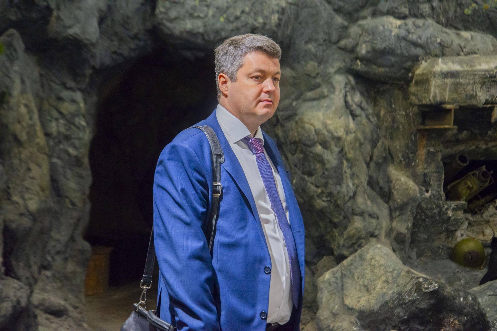 Владимир Буровцев встретился с Филипенко Юрием Анатольевичем в Музейно-мемориальном комплексе «Победа» в Южно Сахалинске.