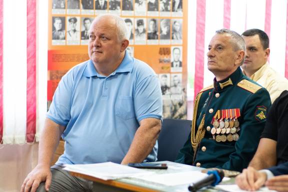 Межрегиональный телемост, посвященный 82-йгодовщине победы в Курской битве