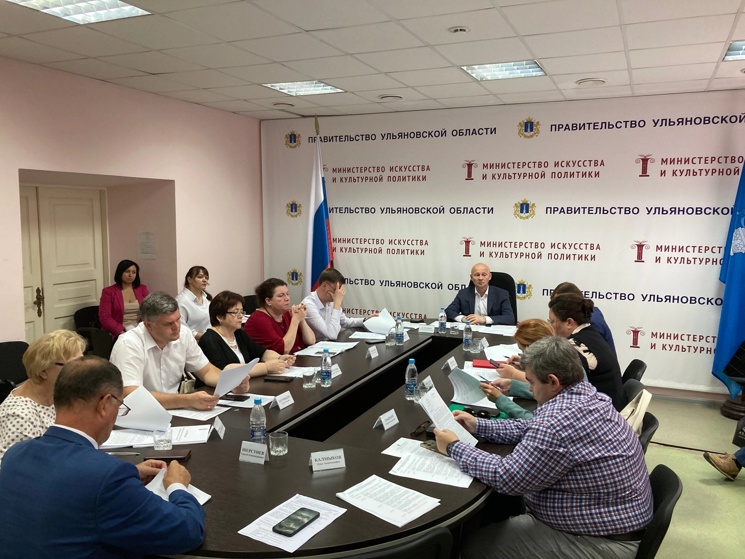 12 августа председатель РО РВИО  Игорь Петрищев принял участие  в заседании комиссии при Губернаторе Ульяновской области по вопросам увековечения на территории  области памяти о выдающихся личностях и знаменательных событиях.