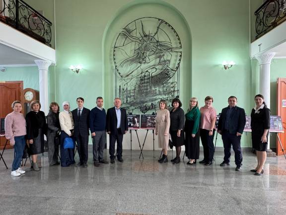 Открытие выставки РО РВИО в РБ в городе Салават