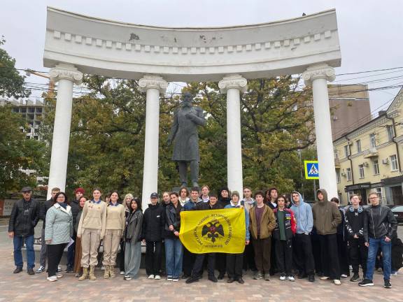 Экскурсия для школьников от РО РВИО СК о развитии железнодорожного сообщения на Ставрополье