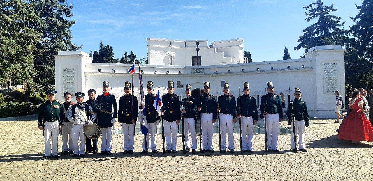 В Севастополе при поддержке РВИО состоялись военно-исторические фестивали "Русская Троя"