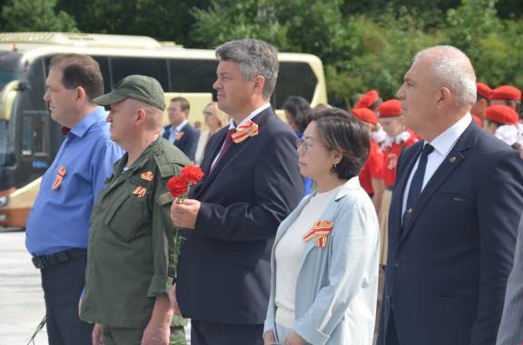 Председатель РО РВИО в Хабаровском крае принял участие в открытии Мемориального комплекса
