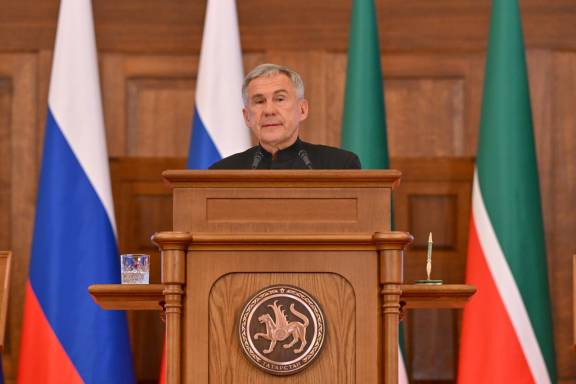 РВИО приняло участие в церемонии вступления Рустама Минниханова в должность Раиса Татарстана