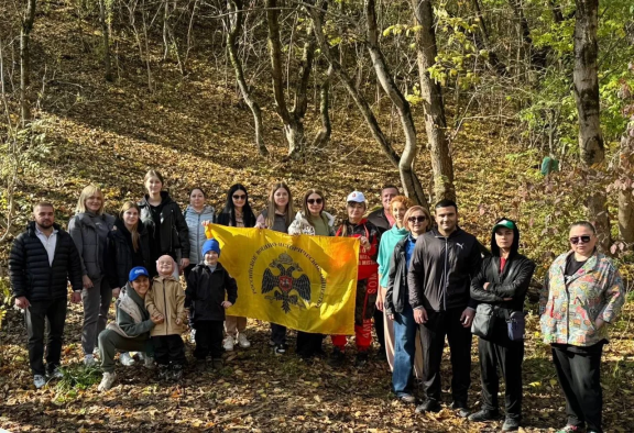 Члены Ростовского отделения РВИО приняли участие в патриотической акции