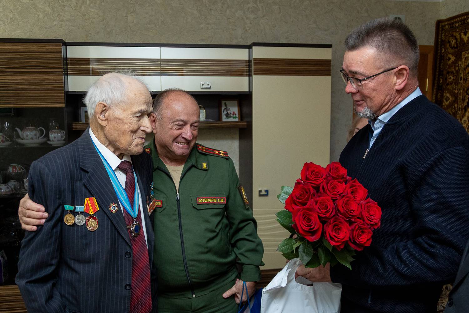 Ветерану Великой Отечественной войны Вячеславу Гаврилову исполнилось 99 лет