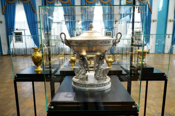 На выставке ювелирных шедевров в Астрахани представлен предмет из семьи главноуправляющего губернии Ивана Паскевича