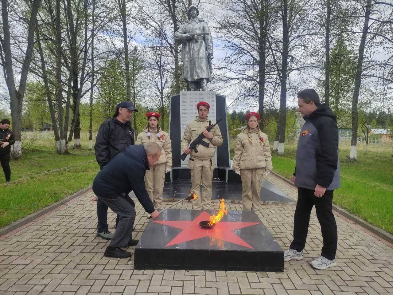 Легкоатлетическая эстафета объединила сотни жителей Жарковского округа