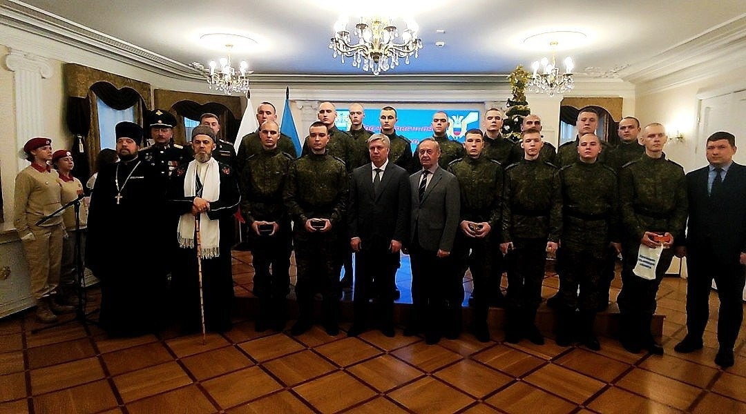 12 декабря в Историко-мемориальном центре-музее И.А. Гончарова состоялись торжественные проводы ульяновцев, призываемых на действительную военную службу в Президентский полк ФСО России