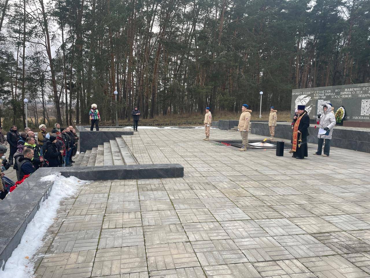 На МК «Кремёнки» прошёл торжественный митинг, посвященный 84-й годовщине начала контрнаступления советских войск в битве под Москвой