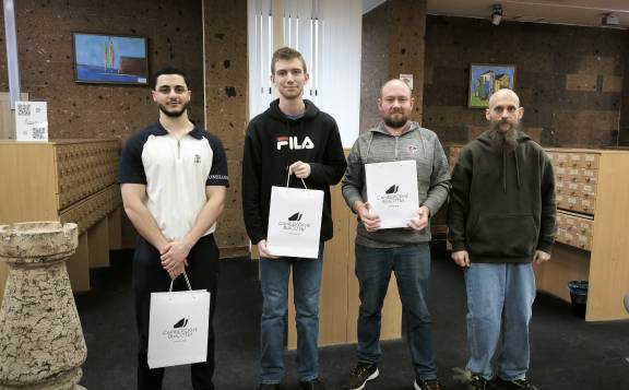 В Донской государственной публичной библиотеке прошёл блиц-турнир «Донская ладья»