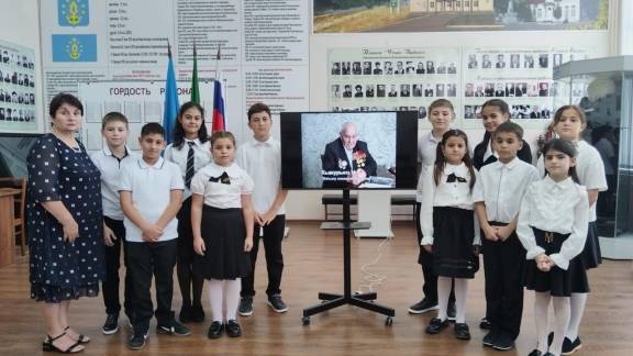 Показ документального видеоролика «Помним, гордимся»