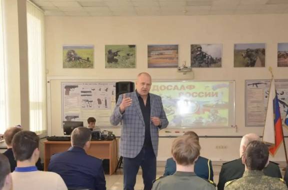 Председатель РО РВИО СК принял участие в церемонии открытия Всероссийского месячника оборонно-массовой работы