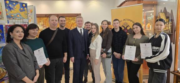 В Калининграде состоялась церемония вручения билетов новым членам регионального отделения РВИО, а также благодарственных писем активным участникам мероприятий организуемых РВИО.