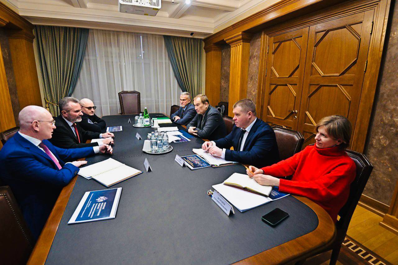 Встреча с Председателем Попечительского Совета регионального отделения РВИО в Ленинградской области Александром Дрозденко