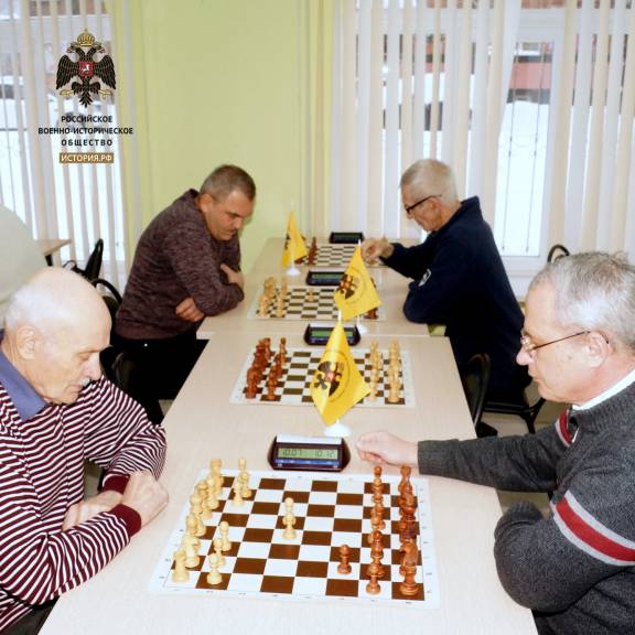 В Ярославле прошёл турнир по шахматам среди ветеранов