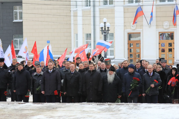 В Орле прошли мероприятия в честь Дня защитника отечества