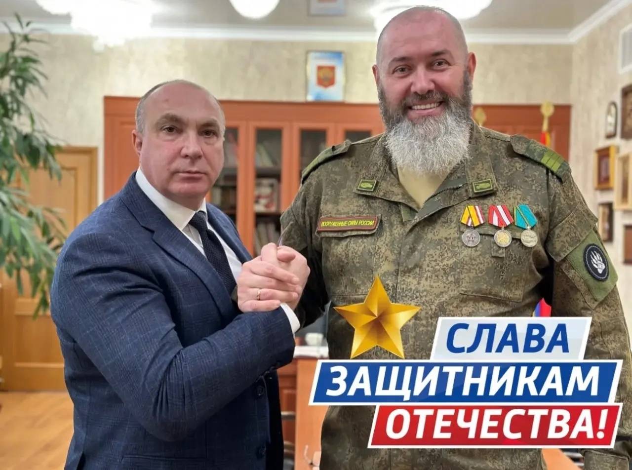 Поздравление ректора Орловского ГАУ В.Н. Масалова с Днем защитника Отечества