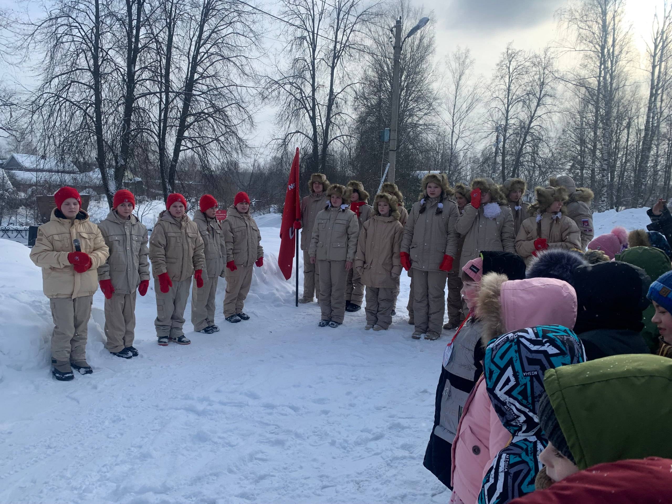 В Жарковском муниципальном округе прошли памятные митинги и мероприятия