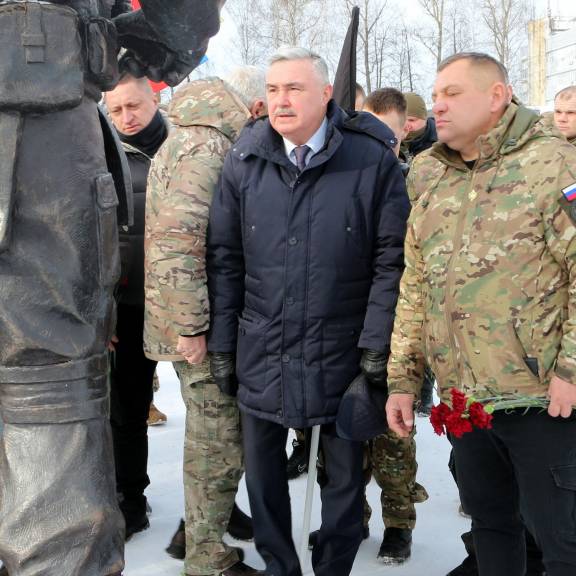 Руководители ЯРО РВИО приняли участие в мероприятиях, посвящённых 4-й годовщине СВО
