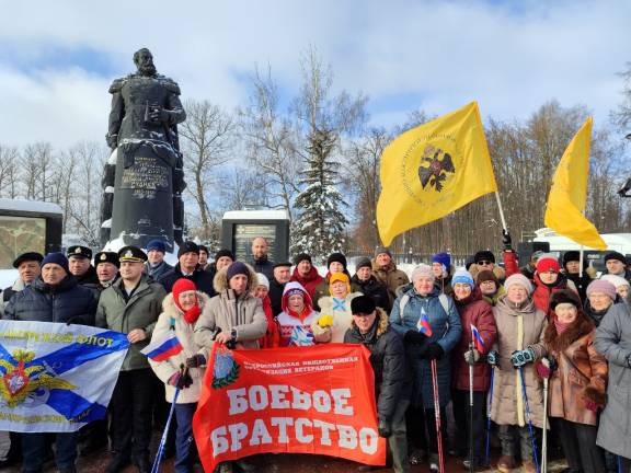 В Туле у памятника В.Ф. Рудневу состоялся торжественный митинг, посвященный 122-й годовщине подвига крейсера "Варяг" и канонерской лодки "Кореец"