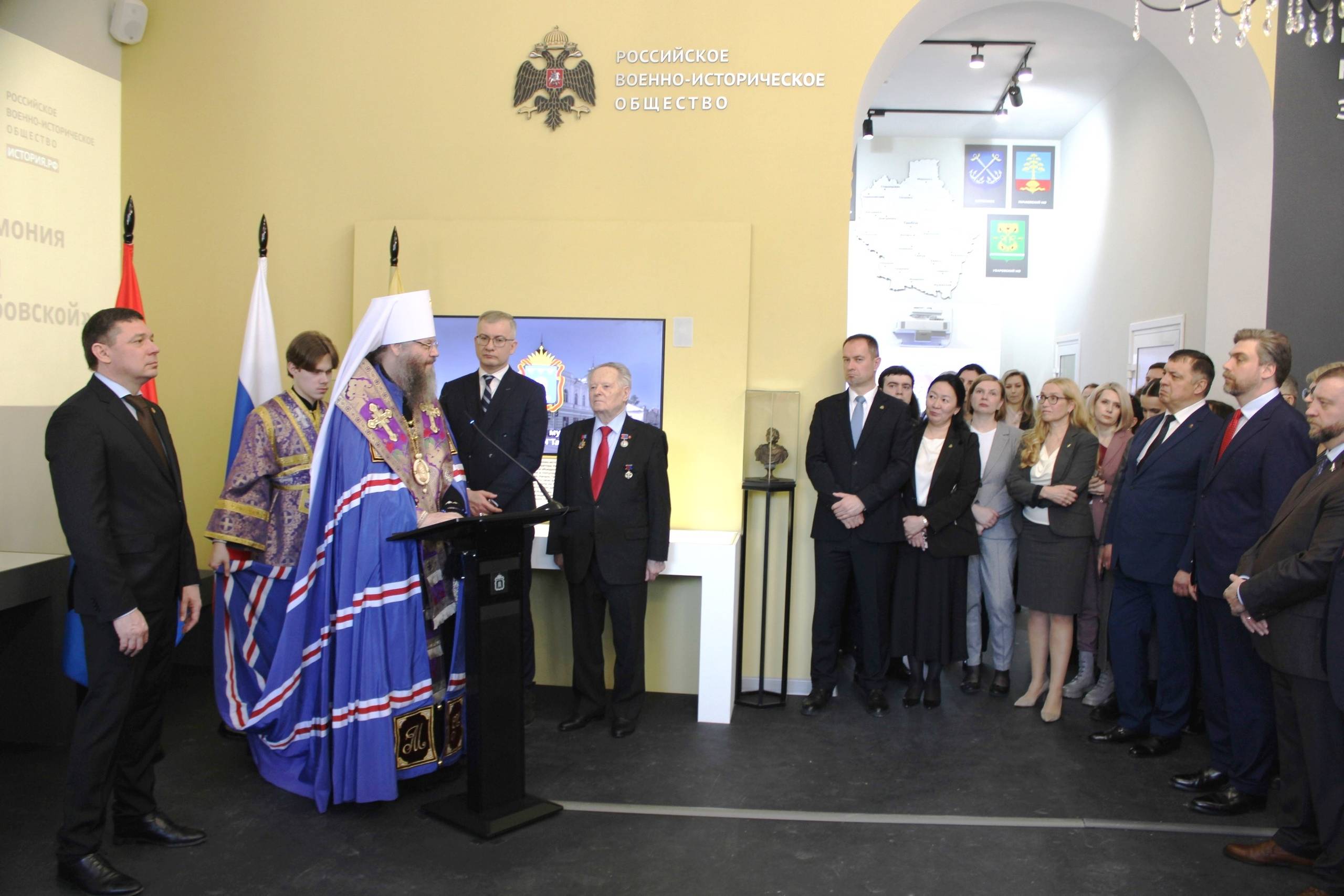 Открытие музея «Наследие Земли Тамбовской» в городе Тамбове.