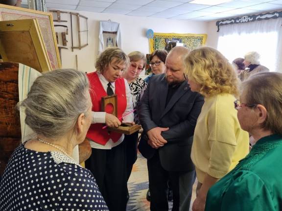 В с. Башкирское Курганской области торжественно открыли музей в обновленной в ходе капремонта местной школе