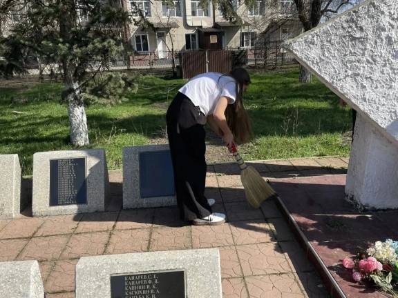 «Место Памяти»: члены РО РВИО СК приняли участие в патриотической акции