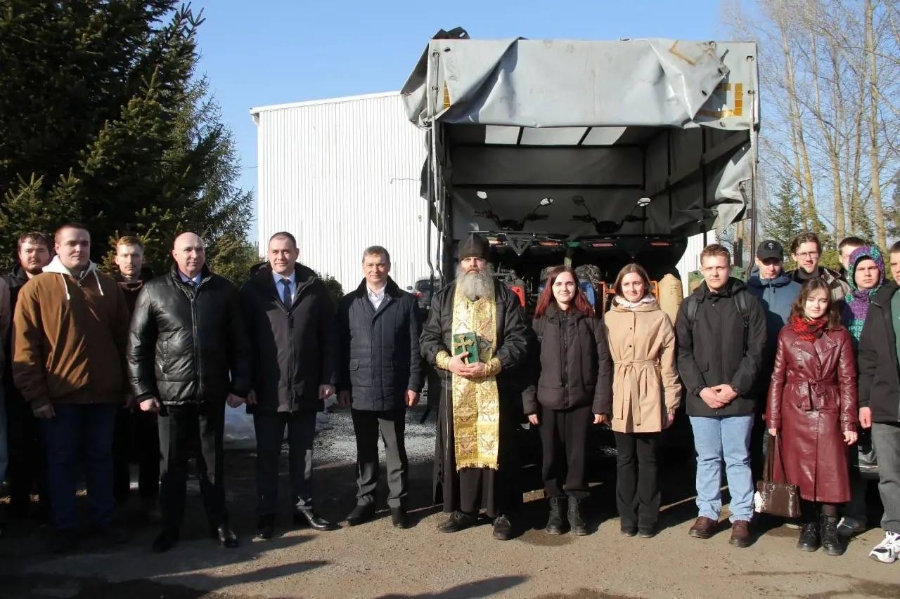 Орловщина передала на фронт очередную партию квадроциклов