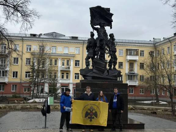 В Перми активисты Пермского регионального отделения РВИО и «Молодой Гвардии Единой России» присоединились к Всероссийской акции «Место памяти».