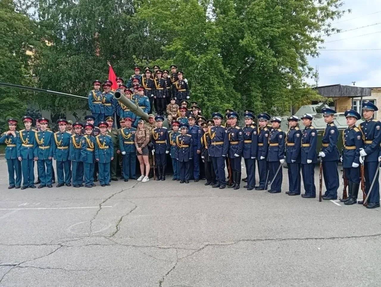 Торжественный выпуск курсантов центра «Патриот» состоялся в Иркутске.