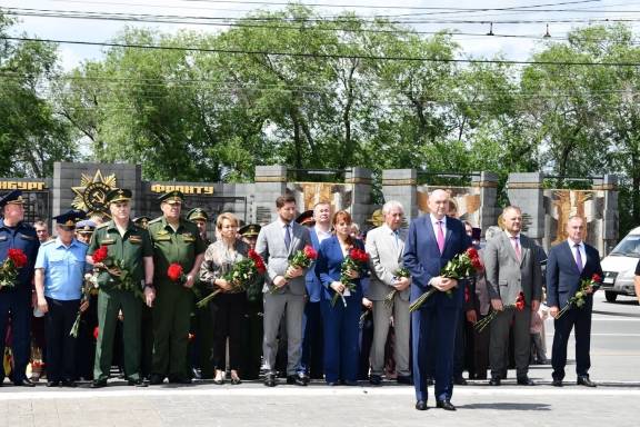 Оренбургское региональное отделение РВИО приняло участие в мероприятиях, посвященных Дню памяти и скорби