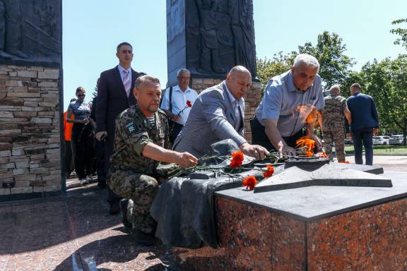 Пензенские ветераны боевых действий почтили память товарищей