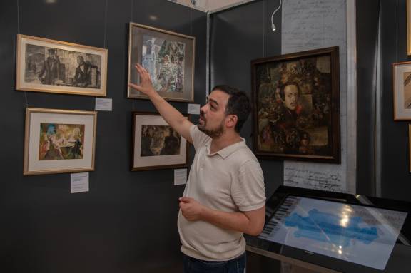 В «Тарханах» в день 185-летия со дня гибели Михаила Лермонтова открылась новая выставка