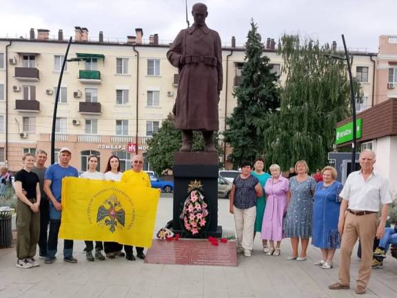 Члены РО РВИО СК почтили память железнодорожников, защищавших Кавказ в годы Великой Отечественной войны