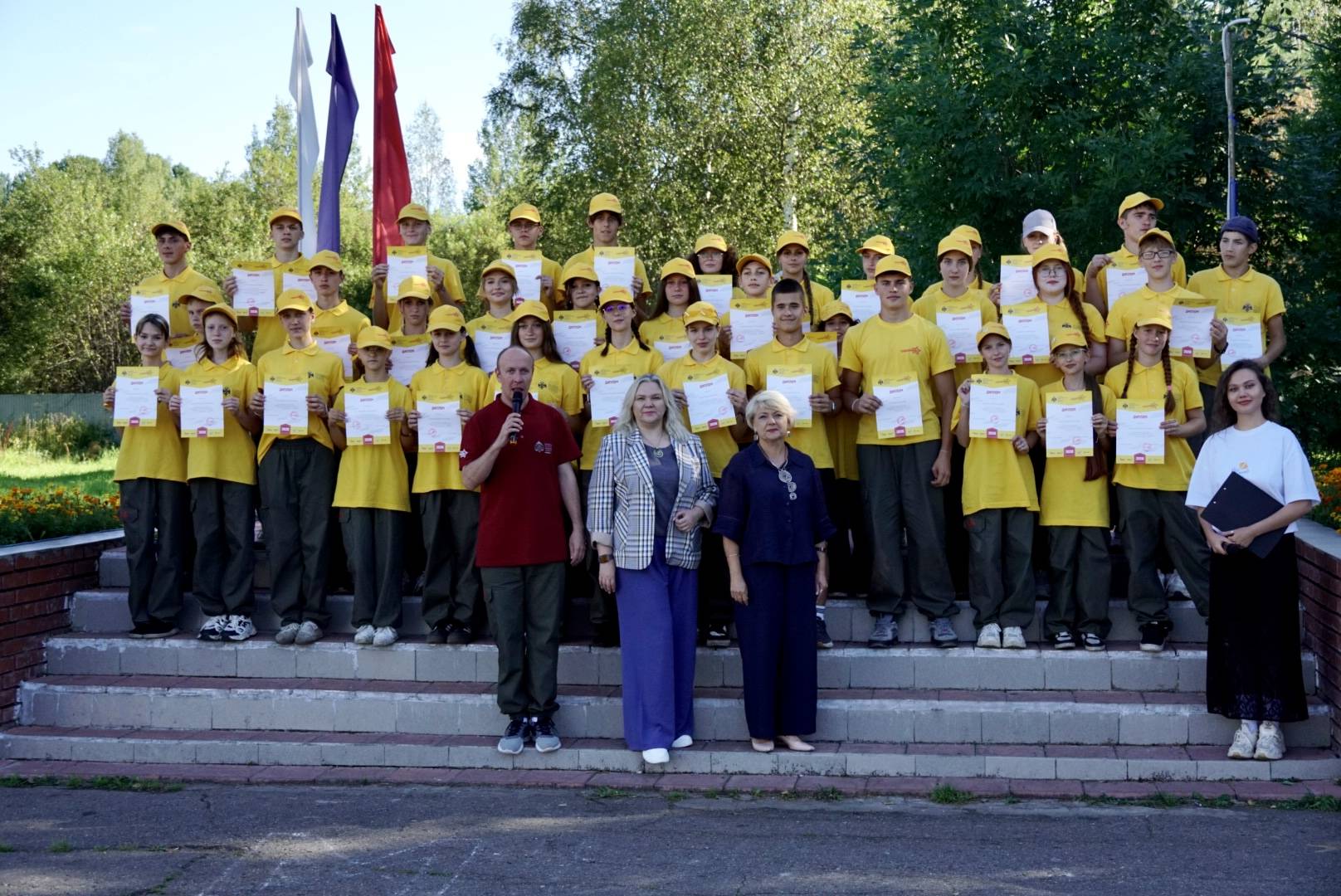 В Томской области завершил работу военно-исторический лагерь РВИО «Страна Героев»