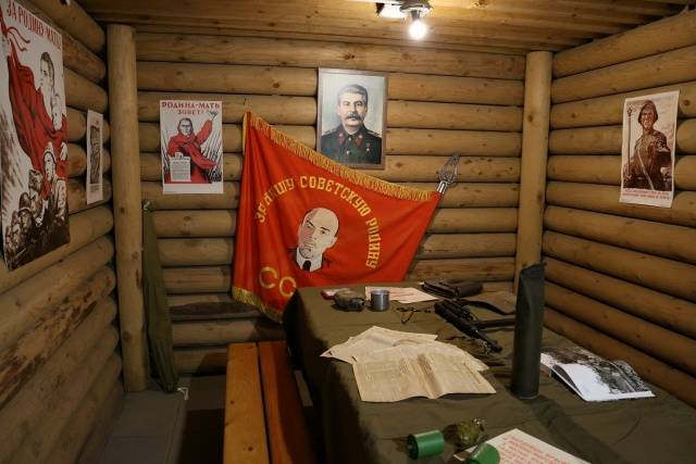 Открытие обновленной экспозиции блиндажа А.И. Родимцева