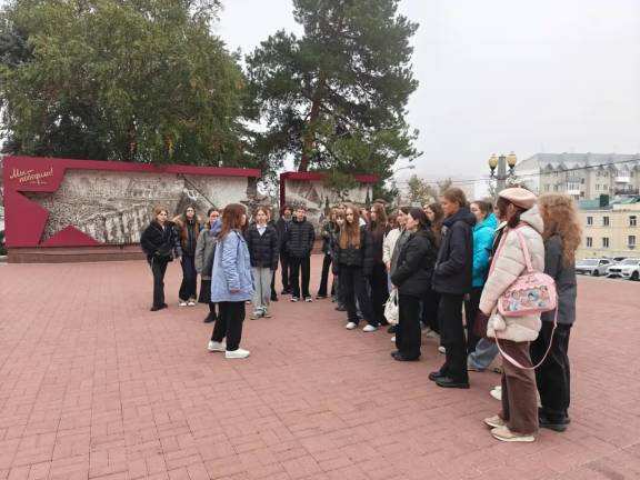 «Школьникам о войнах и героях»: экскурсия РО РВИО СК