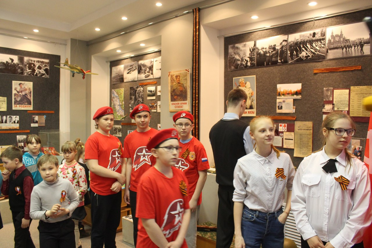 В Новодвинске с участием активистов РВИО открыта выставка, посвященная Великой Отечественной войне