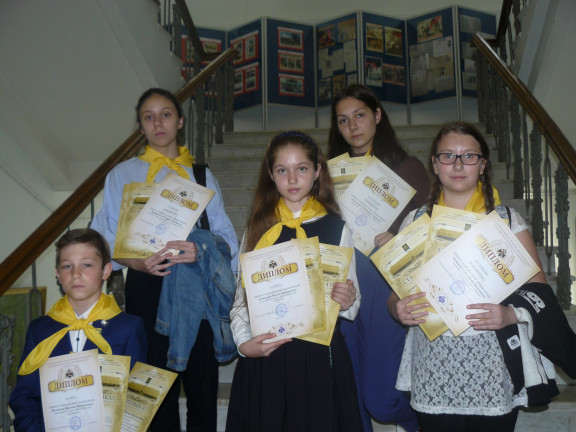 Юные активисты Ставропольского отделения РВИО на семинаре перед оправлением в «Артек»