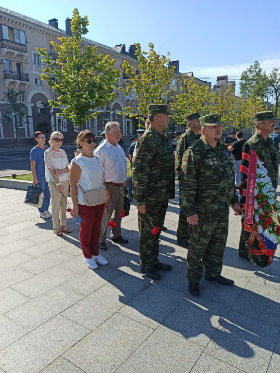 В день освобождения Белгорода актив БРО РВИО принял участие в патриотической акции "Волна памяти"