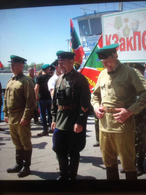 Ростовское Региональное отделение РВИО приняло участие в открытии памятника пограничникам!