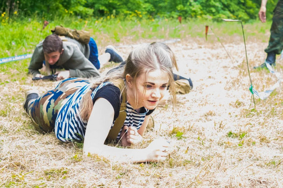 В Тульской области прошел региональный этап состязаний военно-спортивной игры "Победа"
